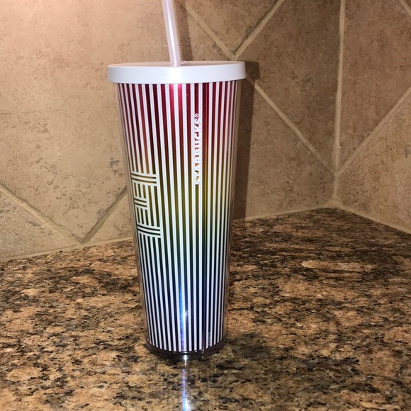 *SOLD* Starbucks LOVE Rainbow Iridescent Venti - Picture 3 of 3